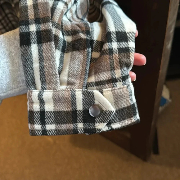 NWT! HFX Women’s Flannel Shirt Jacket size XL - Picture 5 of 5